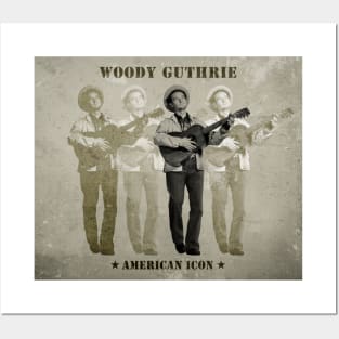 Woody Guthrie Posters and Art